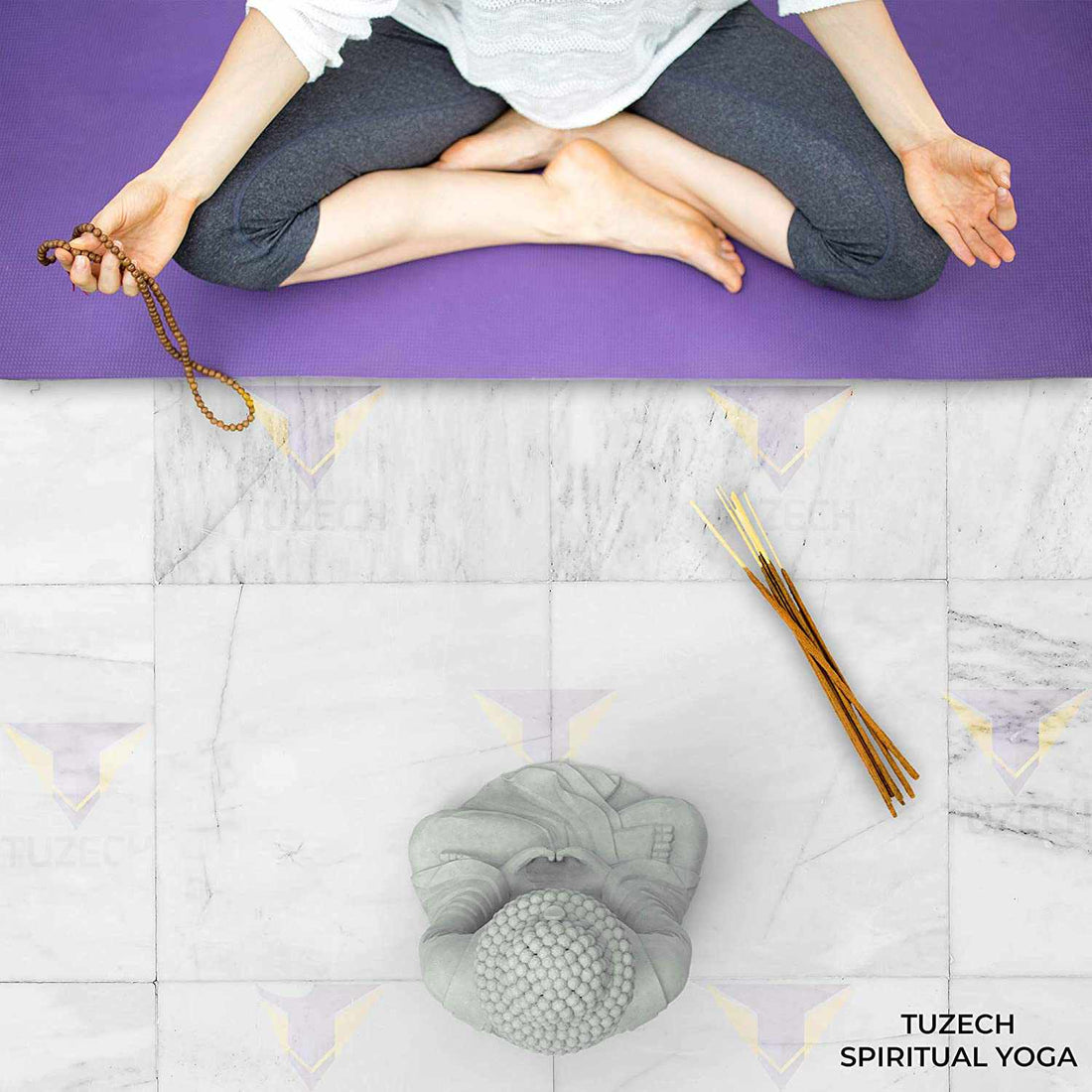 TUZECH Natural Incense Sticks for Meditation Yoga Relaxation Healing Cleanse & Purify Hand Rolled Incenses with Natural Bamboo-Tuzech store