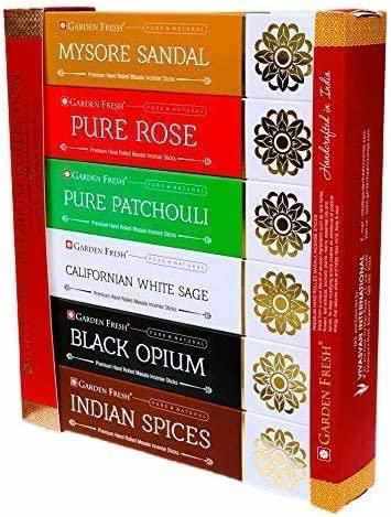 TUZECH Natural Incense Sticks for Meditation Yoga Relaxation Healing Cleanse & Purify Hand Rolled Incenses with Natural Bamboo-Tuzech store
