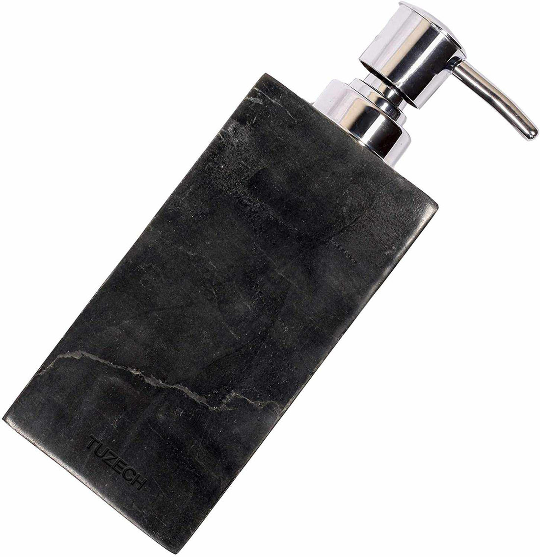 TUZECH Natural Marble Liquid Hand sanitizer Soap Dispenser - Shower Soap, Detergent, Lotion, Shampoo And Gel Dispenser - Rustproof Pump | Ideal for Bathroom Kitchen - 200 ml-Tuzech store