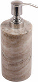 TUZECH Natural Marble Liquid Soap sanitizer Dispenser/Marble Shower Lotion Dispenser/Gel/Liquid Shampoo Lotion Dispenser Made of Genuine Indian Marble Home Décor Bathroom & Kitchen-Tuzech store