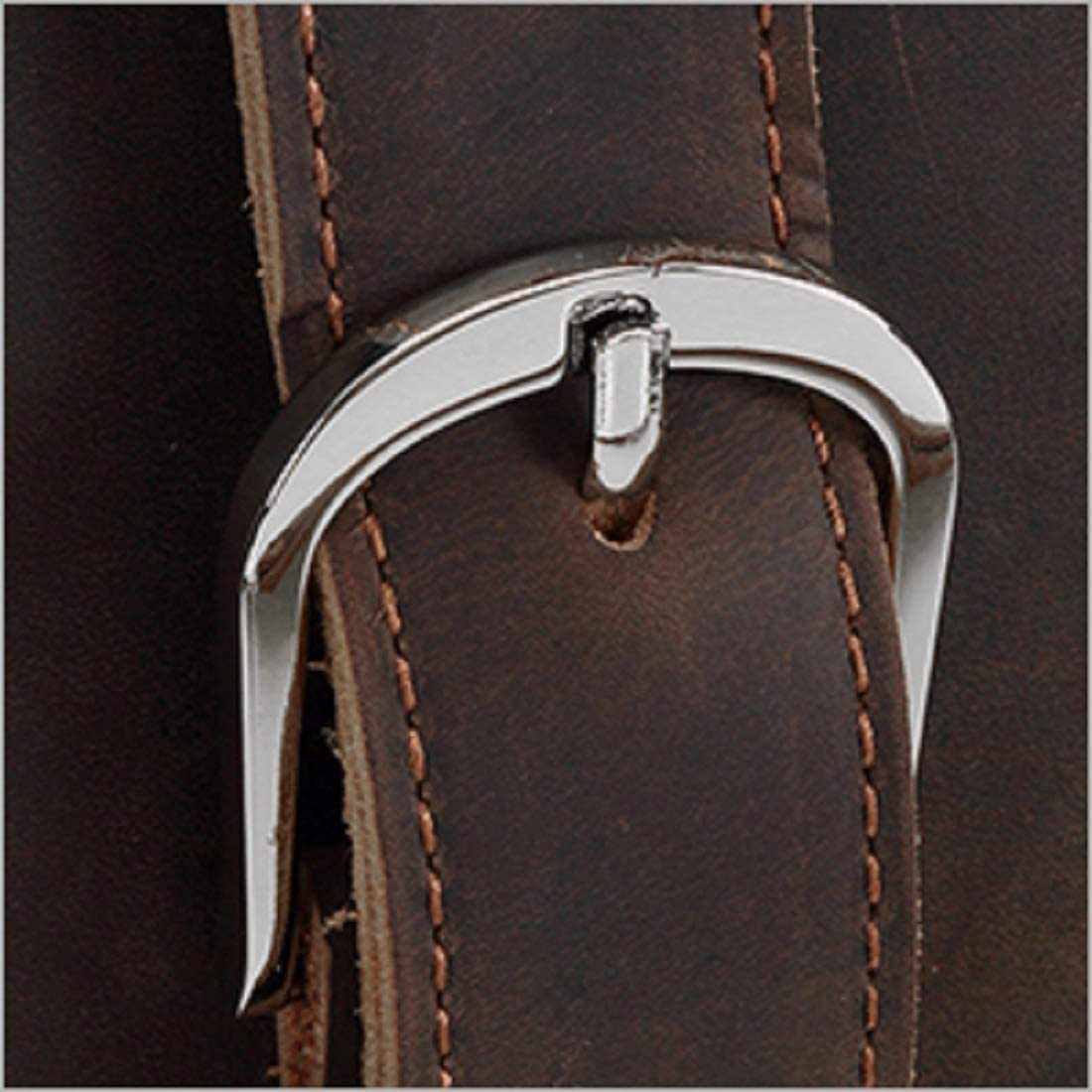 TUZECH Retro Vintage Full Grain Handmade Leather office Briefcase Shoulder Messenger Bag Fit for Man & Women-Tuzech store
