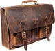 TUZECH Vintage Handmade Leather Messenger Bag Laptop Briefcase Computer Satchel Bag for Men-Tuzech store