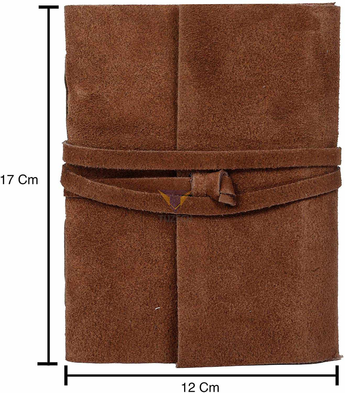Tuzech Leather Journal Writing Notebook Antique Handmade Leather Bound Daily Notepad for Men/Women Unlined Paper for Art Sketchbook Travel Diary to Write in 7 Inches-Tuzech store