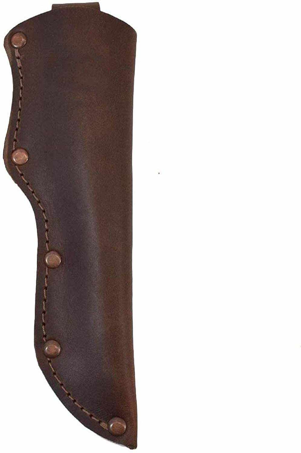 Tuzech Leather Mora Knife Sheath w/Belt Loop Handmade Knives Blade Hunting Knife Sheath Case Pouch (Brown)-Tuzech store