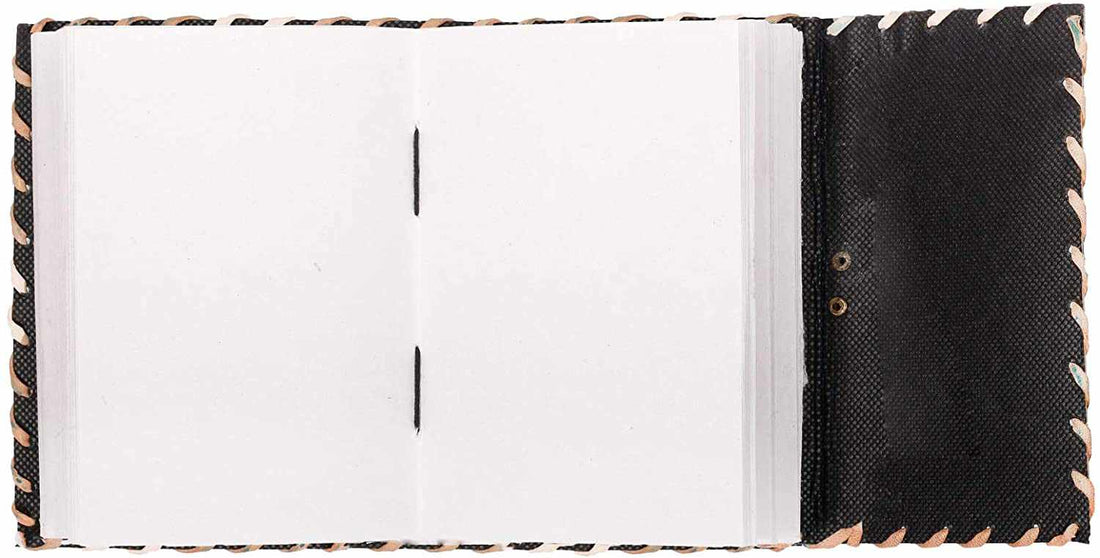 Tuzech Leather Travel Writing Journal Handmade -Leather Diary Vintage Unique for Men Women Kids | Used in Home School Office 7 Inches-Tuzech store
