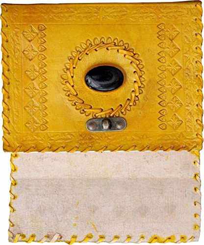 Tuzech Leather Travel Writing Journal Handmade -Leather Diary Vintage Unique for Men Women Kids | Used in Home School Office 7 Inches-Tuzech store