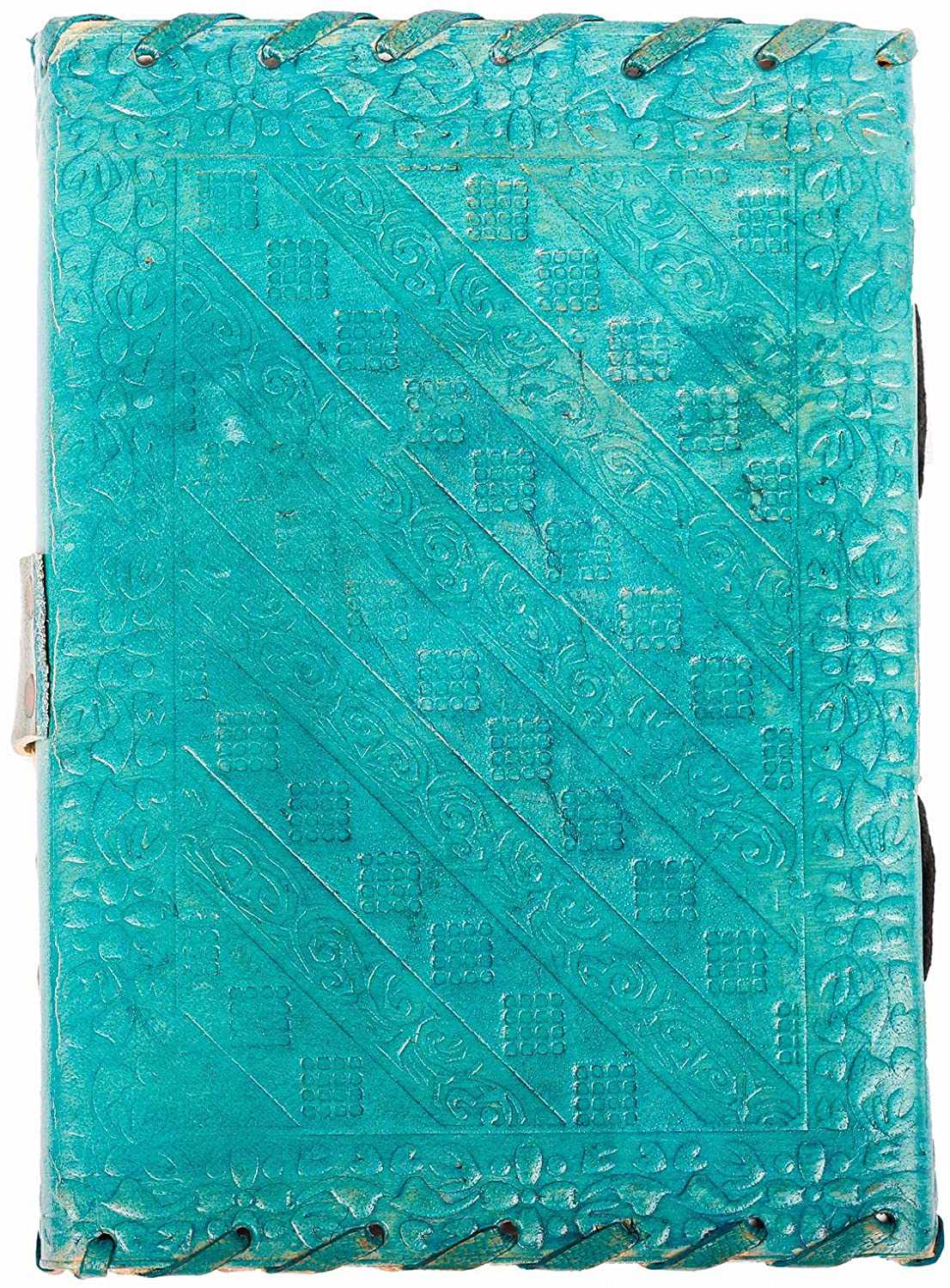 Tuzech Leather Travel Writing Journal Handmade -Leather Diary Vintage Unique for Men Women Kids | Used in Home School Office 7 Inches-Tuzech store