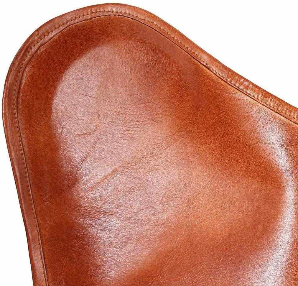 Tuzech Premium Quality Handmade Leather arm Chair Star Butterfly Chair Cover Living Room and Home Décor - ONLY Cover-Tuzech store