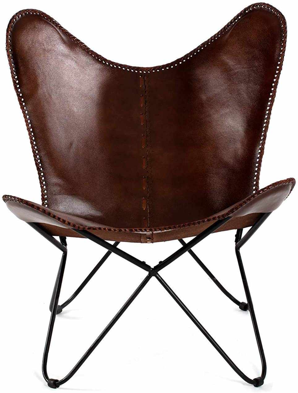 Tuzech Premium Quality Handmade Leather arm Chair Star Butterfly Chair Cover Living Room and Home Décor - ONLY Cover-Tuzech store